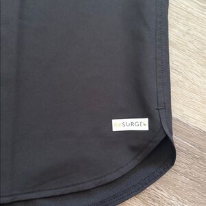 Black ReSURGE scrub top